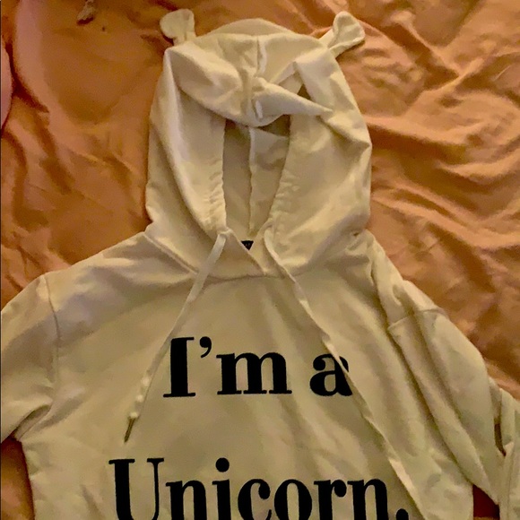 Zaful Tops - I’m a unicorn hoodie